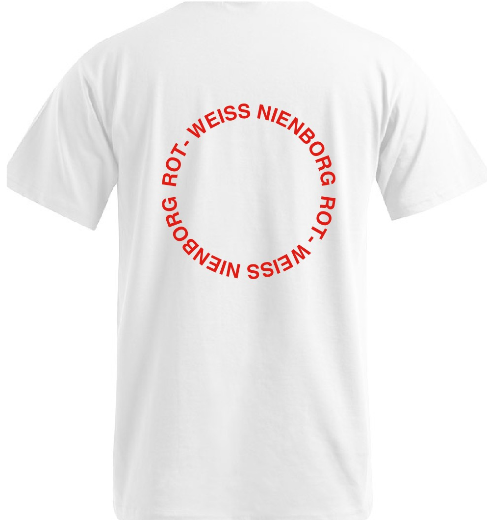 RW Nienborg - Kreis hinten - Weiß - Men's